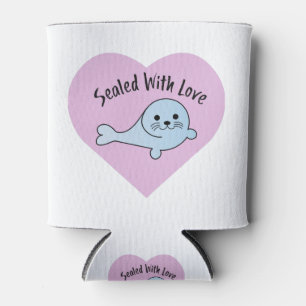 Rafraîchisseur Pour Canette Cute scellée avec amour