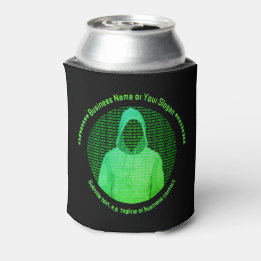 Rafraîchisseur Pour Canette Cybercriminalité Hoded Hacker Computer Thème - pro