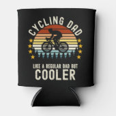 Rafraîchisseur Pour Canette Cycling Dad Like a Regular Dad But Cooler Funny (Devant)