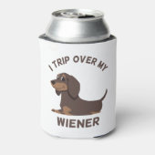 Rafraîchisseur Pour Canette Dachshund drôle - Je voyage sur mon Wiener - Chien (Can Dos)