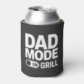 Rafraîchisseur Pour Canette Dad Mode Grill On BBQ Humor (Can devant)