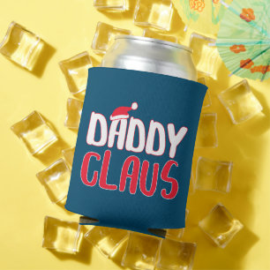Rafraîchisseur Pour Canette Daddy Claus Correspondant Père Noël Costume de Noë