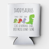 Rafraîchisseur Pour Canette Daddysaurus, un Daddysaurus (Devant)