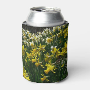 Rafraîchisseur Pour Canette Daffodiles jaunes et blancs Fleurs de printemps