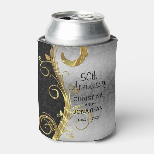 Rafraîchisseur Pour Canette Damas florales (Can devant)