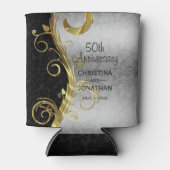 Rafraîchisseur Pour Canette Damas florales (Devant)