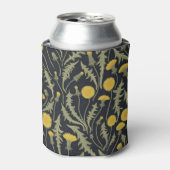 Rafraîchisseur Pour Canette Dandelions, vert, jaune et noir (Can devant)
