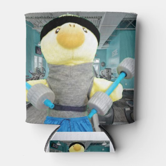 Rafraîchisseur Pour Canette Danny Duck dans la salle de gym (Devant)