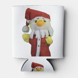 Rafraîchisseur Pour Canette Danny Duck s'habille en Père Noël