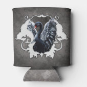 Rafraîchisseur Pour Canette Dans l'ombre de l'élégance : Un cygne noir. (Dos)