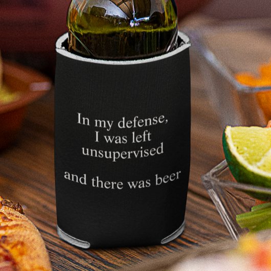 Rafraîchisseur Pour Canette Dans Ma Défense Laissé Sans Surveillance Can Coole