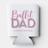 Rafraîchisseur Pour Canette Danse de Ballet Rose Papa Sparkle Diamond Chrome (Dos)