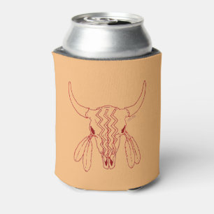 Rafraîchisseur Pour Canette Danse du Fantôme Rouge Buffalo line cooler en toil