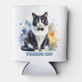 Rafraîchisseur Pour Canette Dapper Tuxedo Cat (Devant)