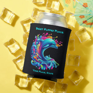 Rafraîchisseur Pour Canette Dauphin coloré