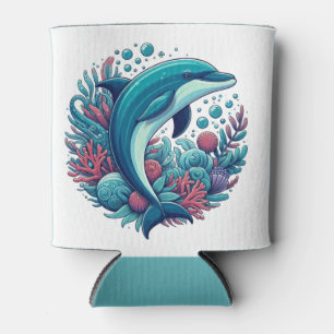 Rafraîchisseur Pour Canette Dauphin marin/côtier mignon