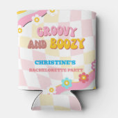 Rafraîchisseur Pour Canette Dazed et Super Bachelorette les années 70 thème (Dos)