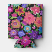 Rafraîchisseur Pour Canette De Telles Jolies Fleurs ! L'art floral à plusieurs (Devant)