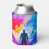 Rafraîchisseur Pour Canette Debout dans les couleurs (Can devant)