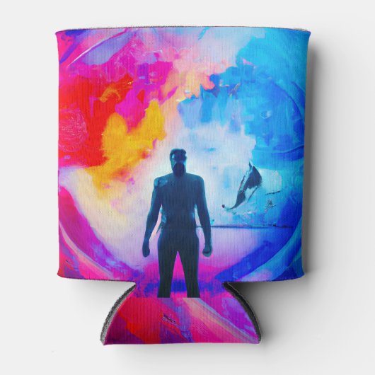 Rafraîchisseur Pour Canette Debout dans les couleurs (Devant)