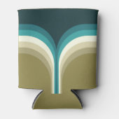 Rafraîchisseur Pour Canette Décor à deux arches de style rétro (Devant)