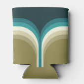 Rafraîchisseur Pour Canette Décor à deux arches de style rétro (Dos)