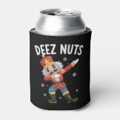 Rafraîchisseur Pour Canette Deez Nuts Nutcracker Nut Funny Christmas (Can devant)