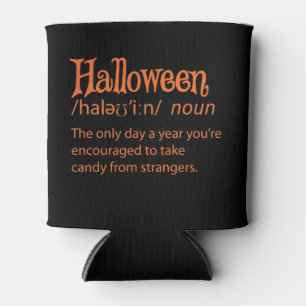 Rafraîchisseur Pour Canette Définition du dictionnaire Halloween Funny