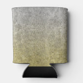 Rafraîchisseur Pour Canette Dégradé de Parties scintillant argent et or tombé (Dos)