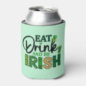 Rafraîchisseur Pour Canette Dégustez Une Boisson Be Irish Golf Bière Can Coole (Can devant)