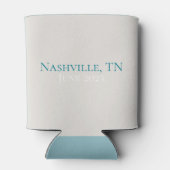 Rafraîchisseur Pour Canette Denim et Diamants - Conception de Bachelorette Occ (Dos)