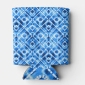 Rafraîchisseur Pour Canette Denim Tie Dye Texture : Élégance Moderne. (Dos)