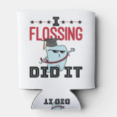 Rafraîchisseur Pour Canette Dentist Dental School Graduation Funny Flossing (Dos)