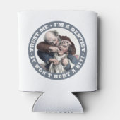 Rafraîchisseur Pour Canette DENTIST humour personnalisé monogramme boisson gla (Dos)