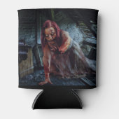 Rafraîchisseur Pour Canette Déplaisante fille sanglante (Devant)