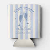 Rafraîchisseur Pour Canette Dernier Toast À La Bachelorette Côtière (Dos)