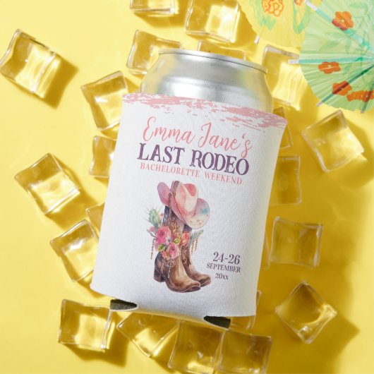 Rafraîchisseur Pour Canette Dernière Cavalière Rodeo Rose Enterrement de Vie d (Été in situ)