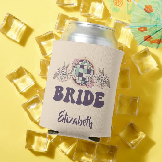 Rafraîchisseur Pour Canette Dernière disco rétro Bachelorette (Été in situ)