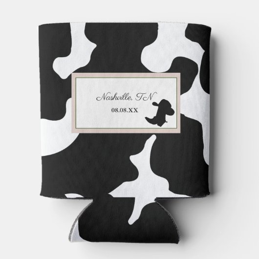 Rafraîchisseur Pour Canette Dernière Rodéo Cowgirl Bachelorette Week-end Faveu (Dos)