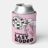 Rafraîchisseur Pour Canette Dernière soirée de bachelorette Rodeo Disco (Can devant)