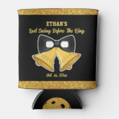 Rafraîchisseur Pour Canette Dernière swing avant l'anneau Black and Gold Maria (Devant)