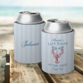 Rafraîchisseur Pour Canette Dernière Toast sur la Côte Lobster Enterrement de