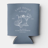 Rafraîchisseur Pour Canette Dernière tournée sur la côte Fête de Bachelorette (Devant)