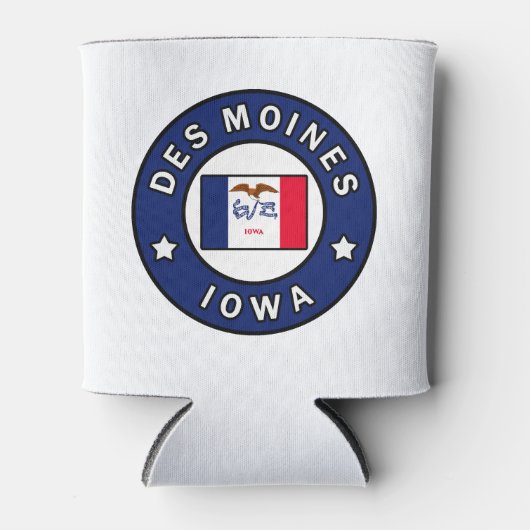 Rafraîchisseur Pour Canette Des Moines Iowa (Devant)