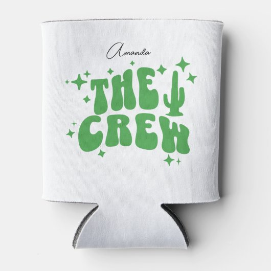 Rafraîchisseur Pour Canette desert bachelorette party cactus custom name (Devant)