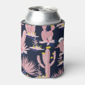 Rafraîchisseur Pour Canette Desert Chic : Pastel Cactus Bloom (Can devant)