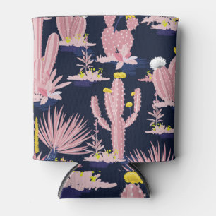 Rafraîchisseur Pour Canette Desert Chic : Pastel Cactus Bloom