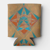 Rafraîchisseur Pour Canette Désert du Sud-Ouest Indien Star Man Design Art (Devant)