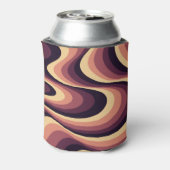 Rafraîchisseur Pour Canette Design abstrait violet, rose et beige (Can Dos)