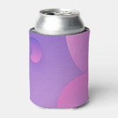 Rafraîchisseur Pour Canette Design d'art Abstrait pourpre (Can devant)